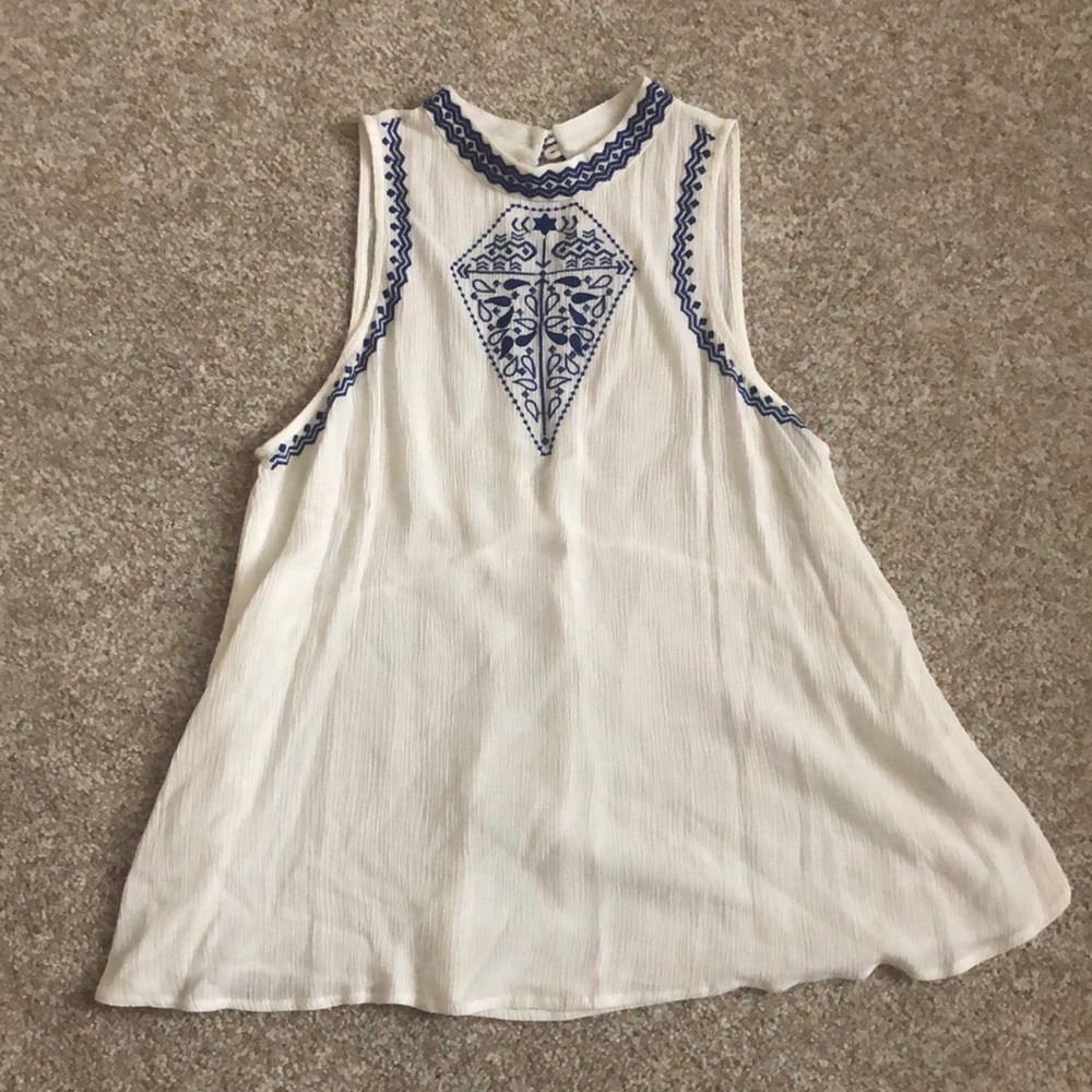 High Neck Tank Top